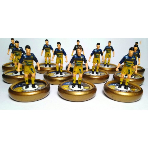 Subbuteo Andrew Table Soccer Dorados FC kit Tribute for Diego Maradona on WSB Professional bases